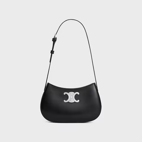 ミディアム ティリー バッグ / シャイニーカーフスキン / ブラック