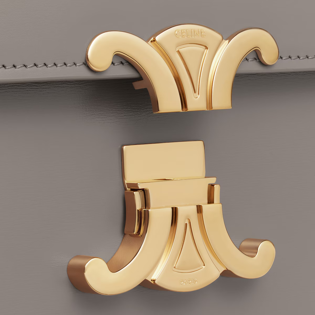 クラシック トリオンフ バッグ / シャイニーカーフスキン / ぺブル