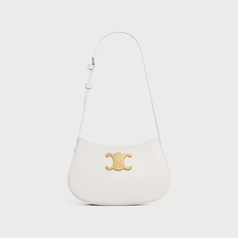 ミディアム ティリー バッグ / シャイニーカーフスキン / ライス