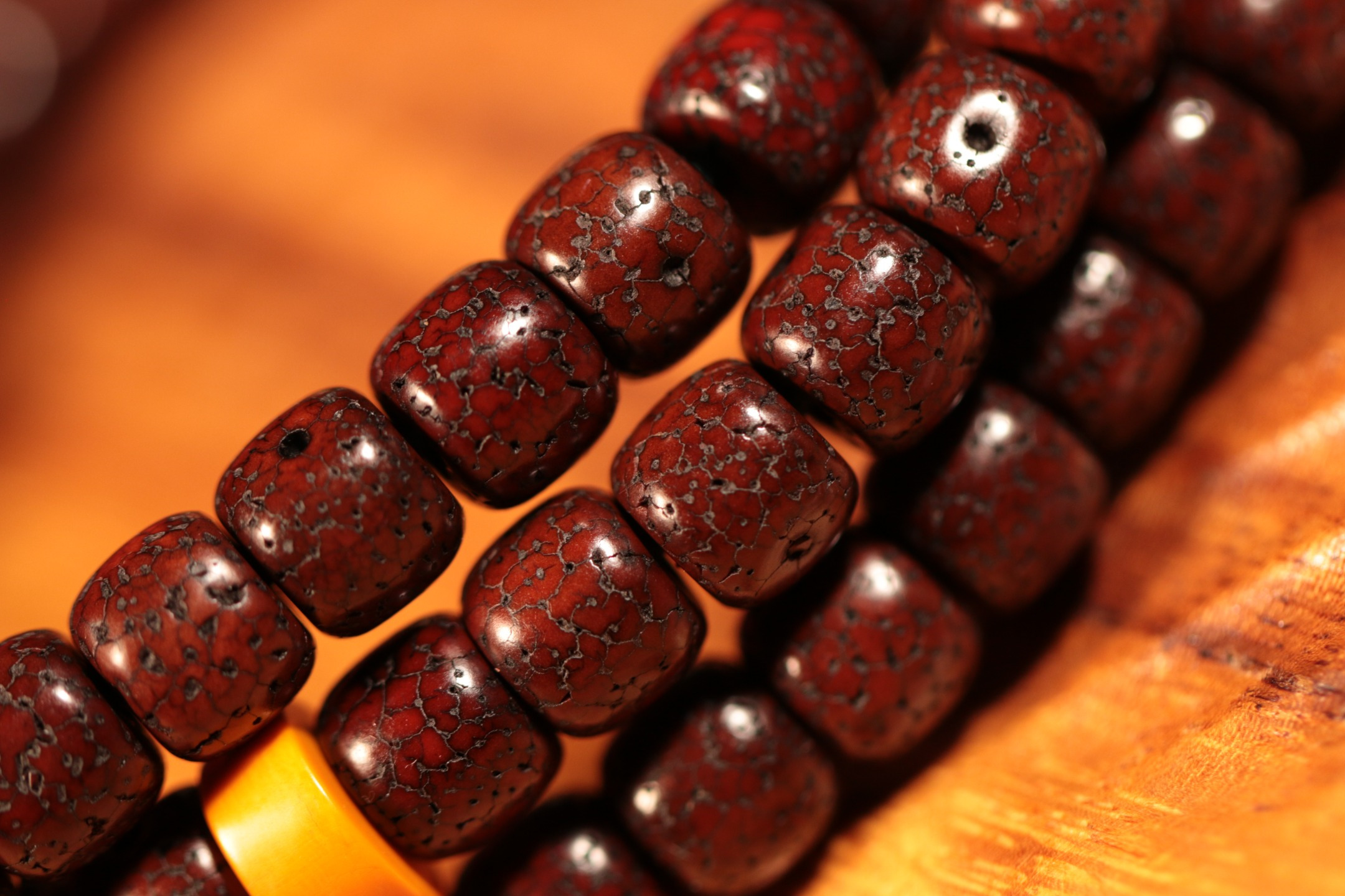 Star-and-Moon Bodhi Prayer Beads（Unique ID:cp-3-3217）
