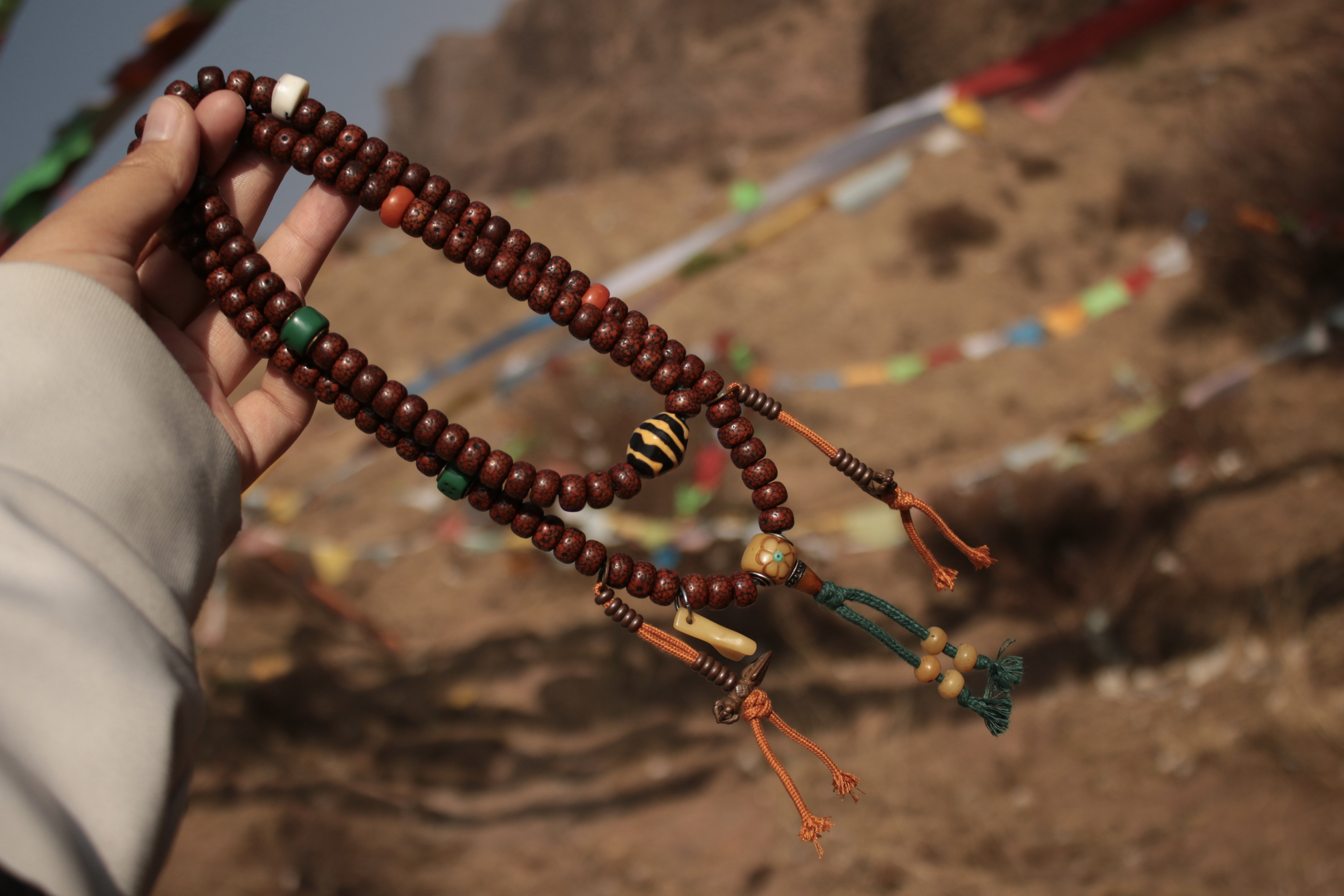 Tibetan Heirloom Bodhi Beads（Unique ID: cp-3-3090）