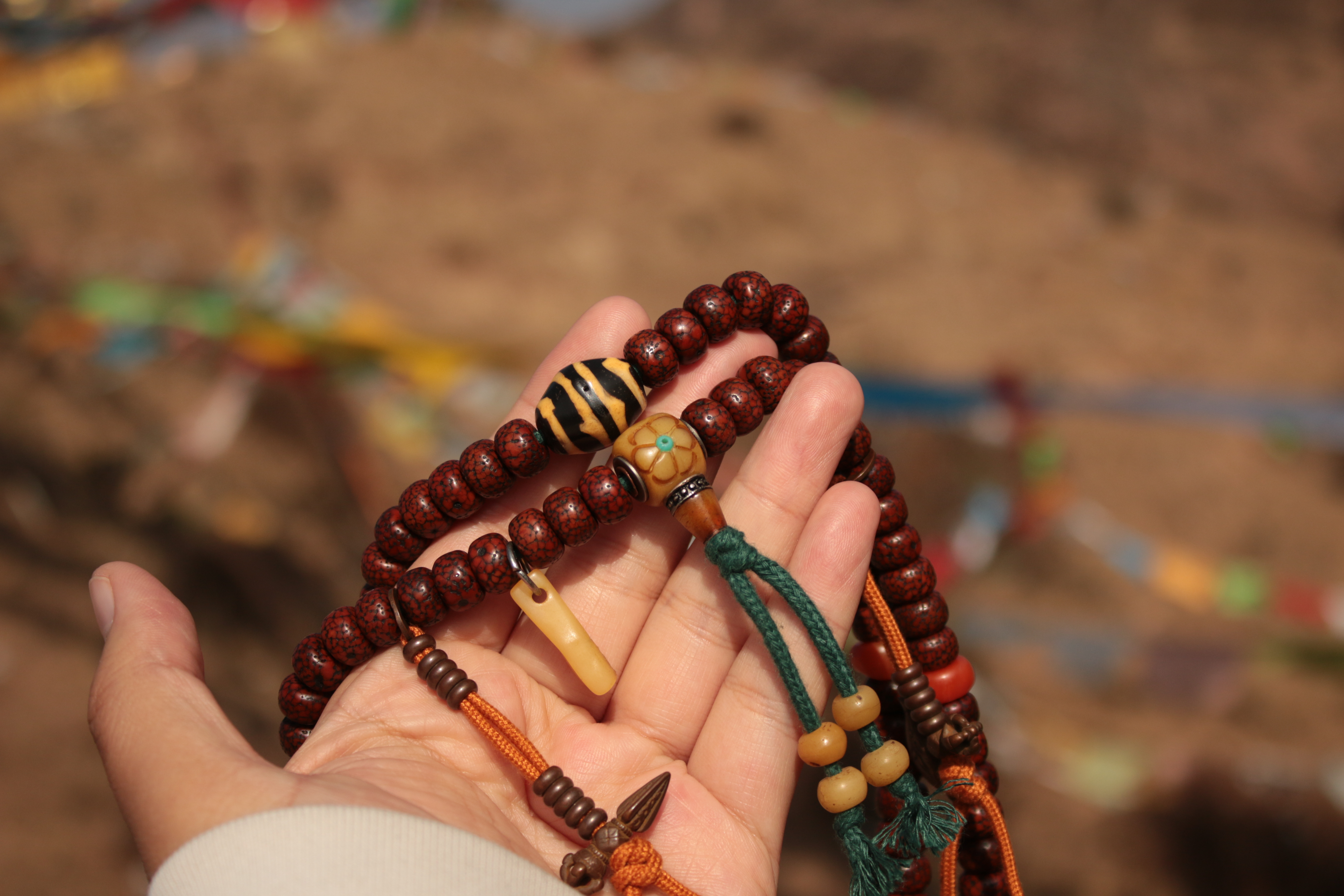Tibetan Heirloom Bodhi Beads（Unique ID: cp-3-3090）