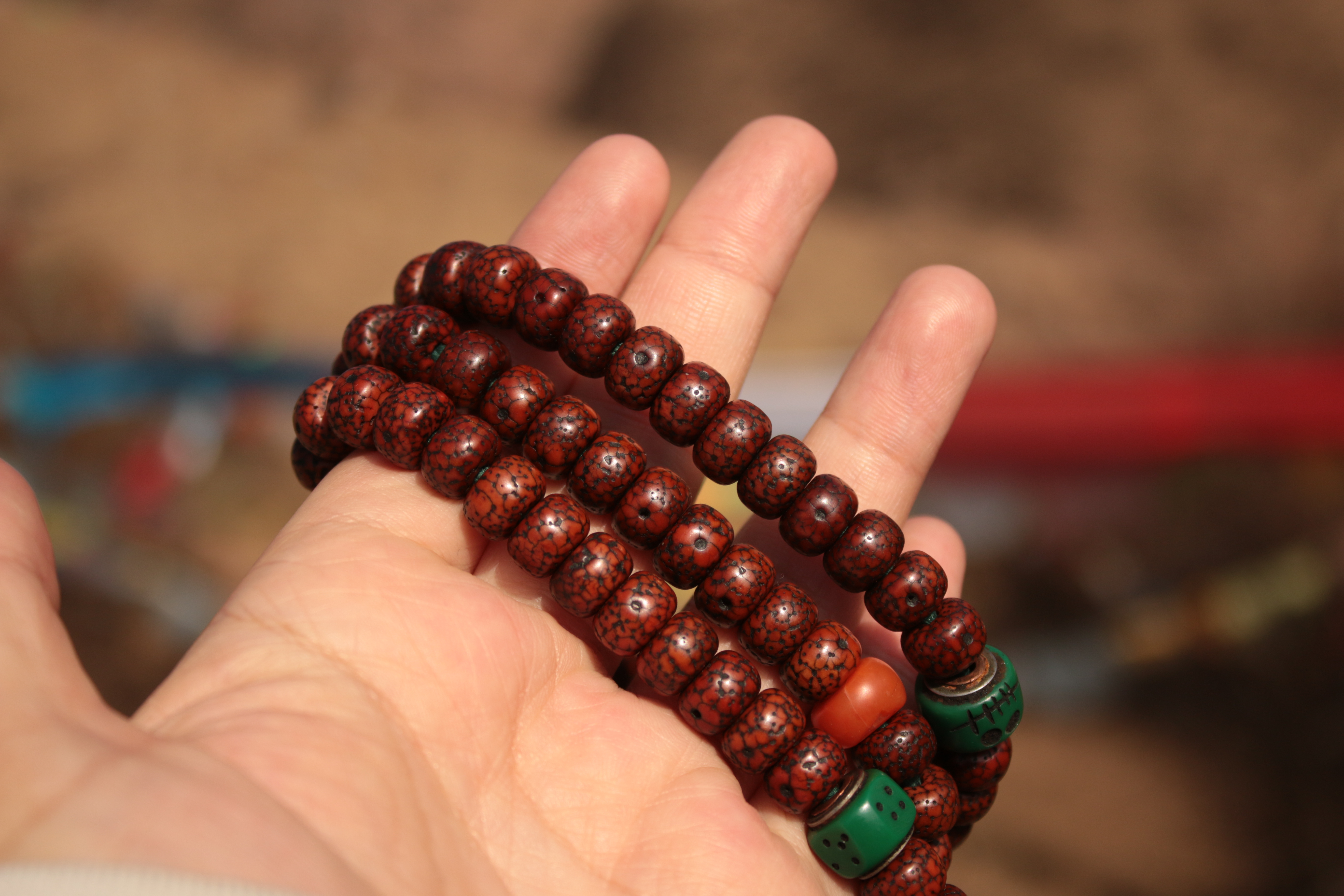 Tibetan Heirloom Bodhi Beads（Unique ID: cp-3-3090）