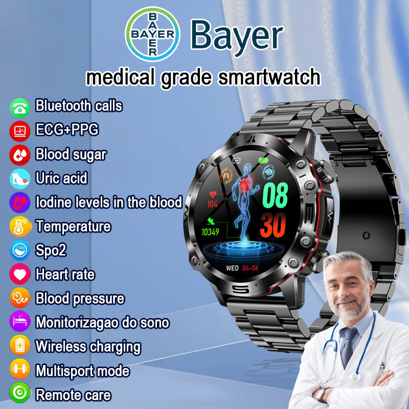 Bayer's new medical-grade smartwatch protects your health!