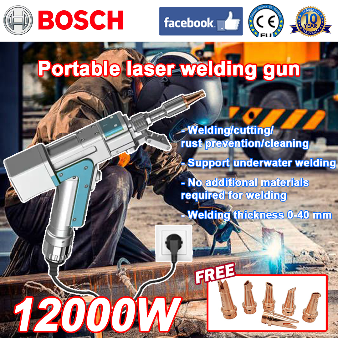 [85% off] BOSCH 12000W 4-in-1 Portable Laser Welding Gun