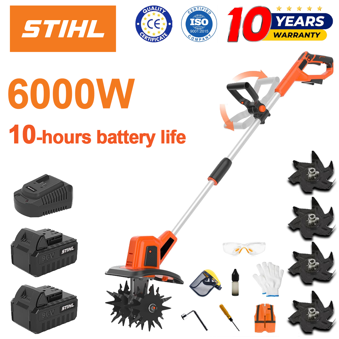 Stihl 2026 New 5-in-1 Multi-Function Cultivator with 15000 W