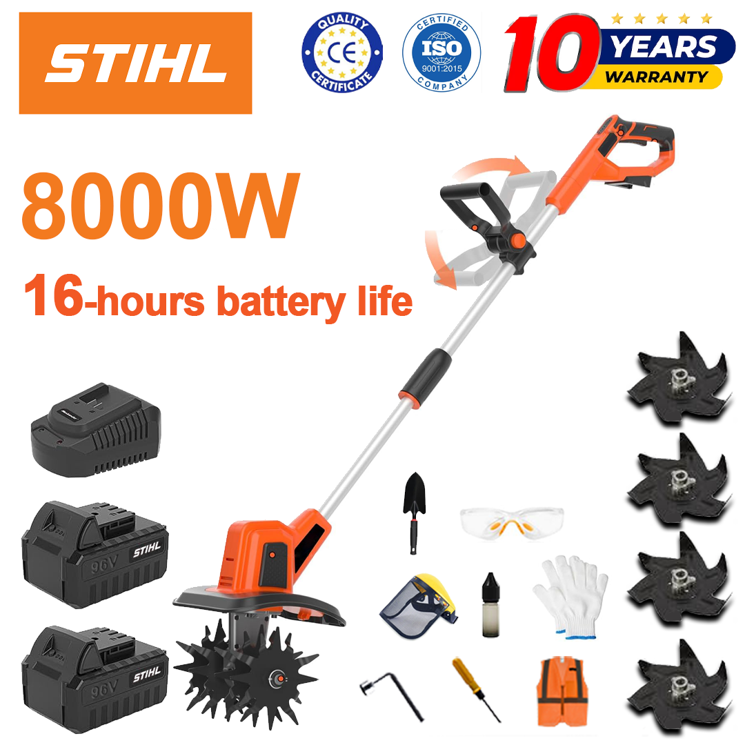 Stihl 2026 New 5-in-1 Multi-Function Cultivator with 15000 W