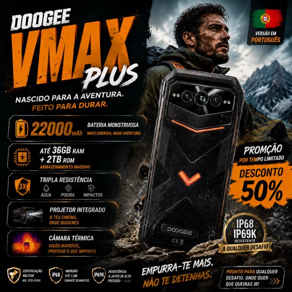 DOOGEE V Max Plus: A solid phone with a huge battery.