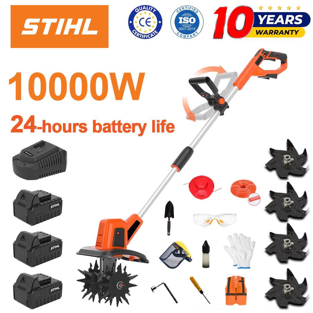 Stihl 2026 New 5-in-1 Multi-Function Cultivator with 15000 W