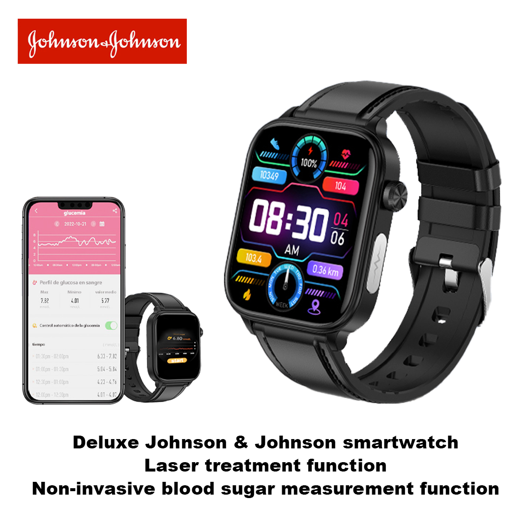 🥰Johnson & Johnson smart medical watch, non-invasive blood sugar measurement
