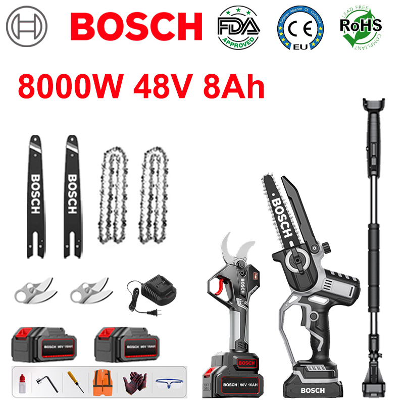Bosch 5-in-1 multifunction chainsaw and pruner combination