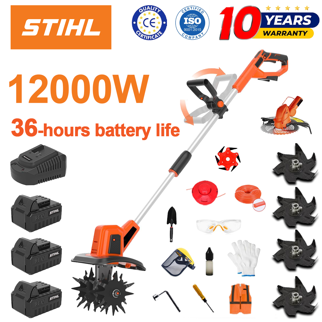 Stihl 2026 New 5-in-1 Multi-Function Cultivator with 15000 W