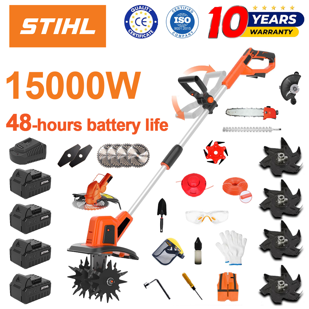 Stihl 2026 New 5-in-1 Multi-Function Cultivator with 15000 W