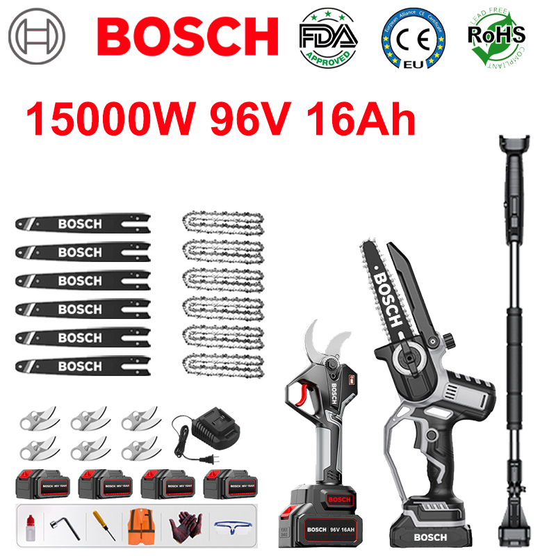 Bosch 5-in-1 multifunction chainsaw and pruner combination