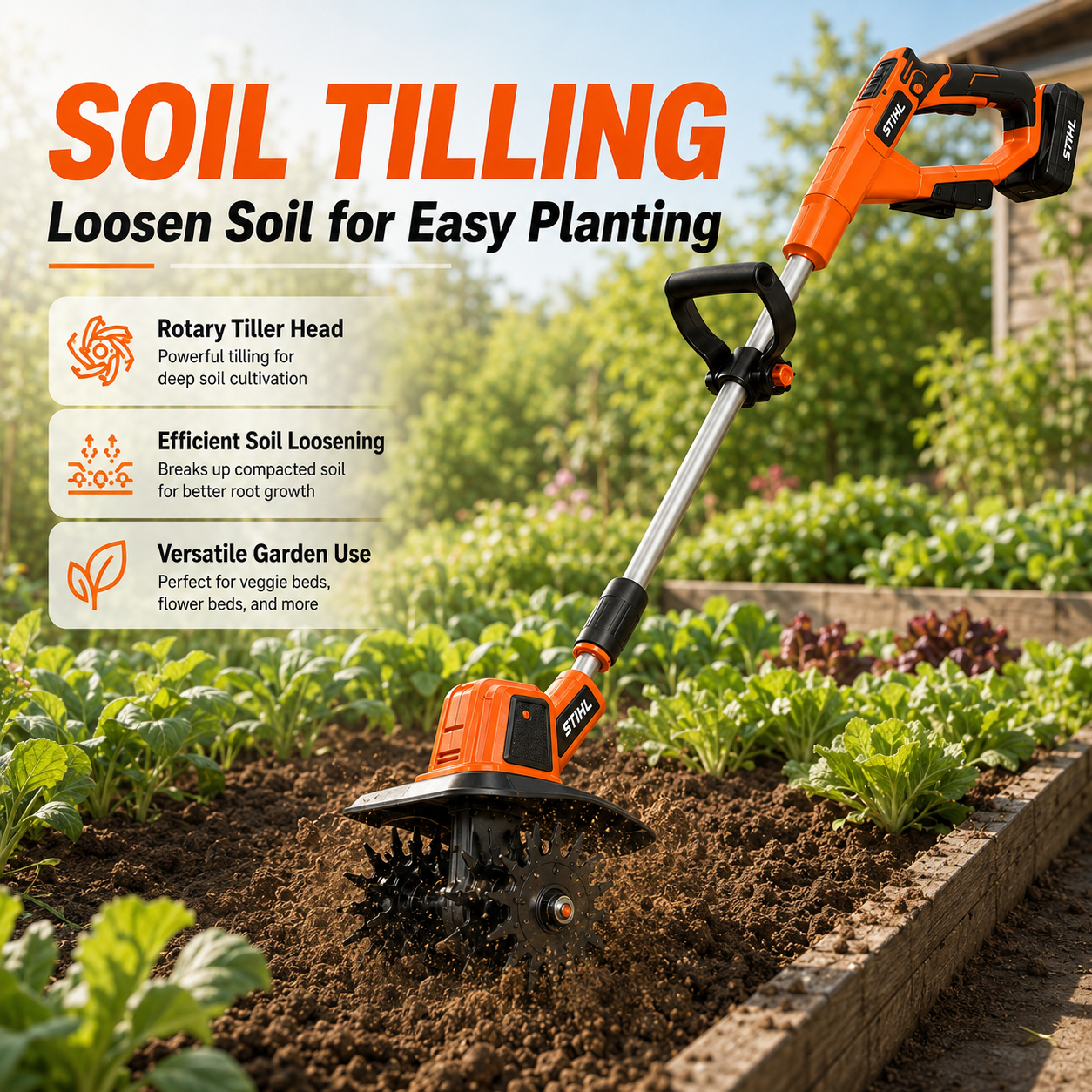 🔥Stihl 2026 New 5-in-1 Multi-Function Cultivator with 15000 W