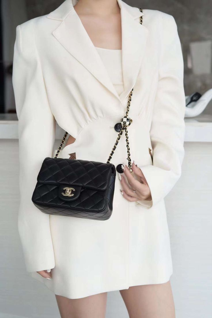 Chanel - Mini Rectangular Classic Flap Bag