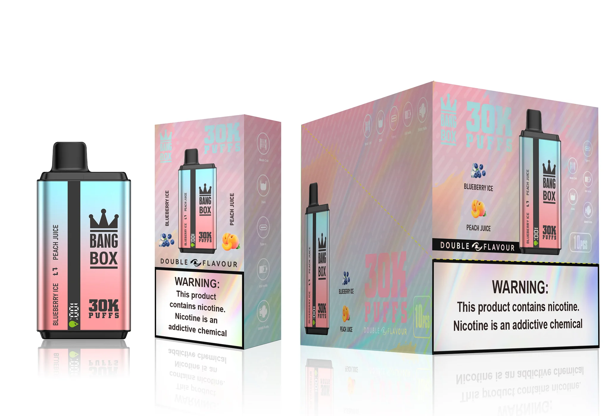 BANG BOX 30000 Puffs Double Flavor Disposable Vape