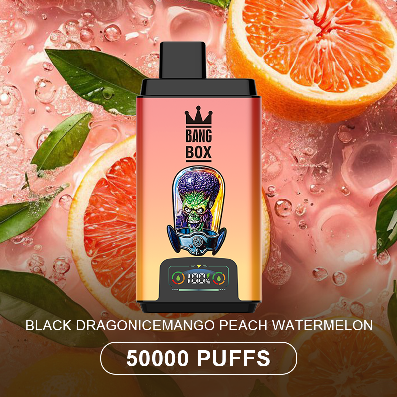 BANG BOX 50000 Puffs Double Flavor Disposable Vape-Black Dragon Ice &