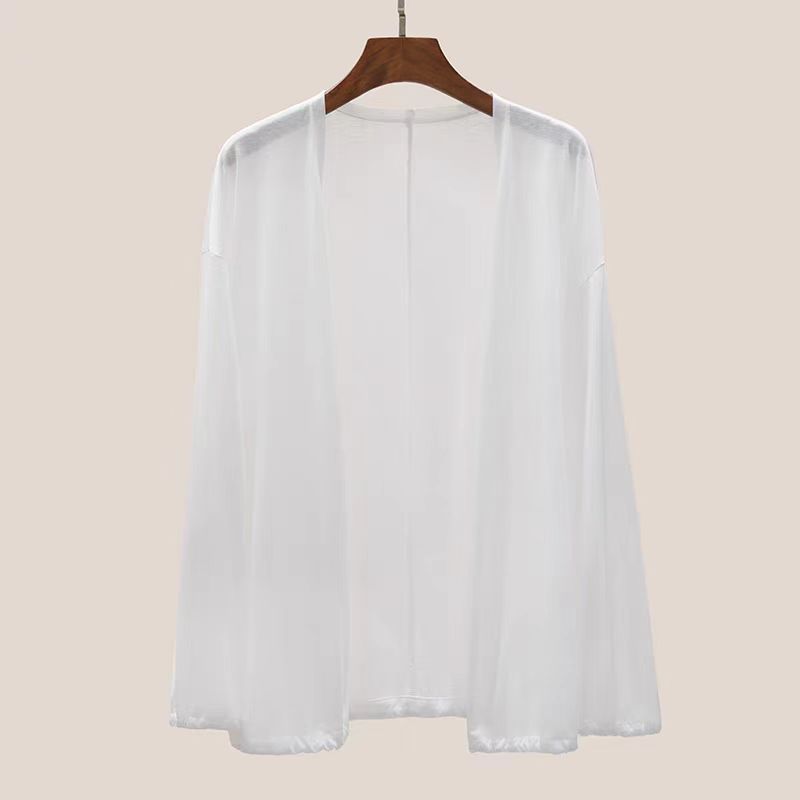 薄手ニットカーディガン