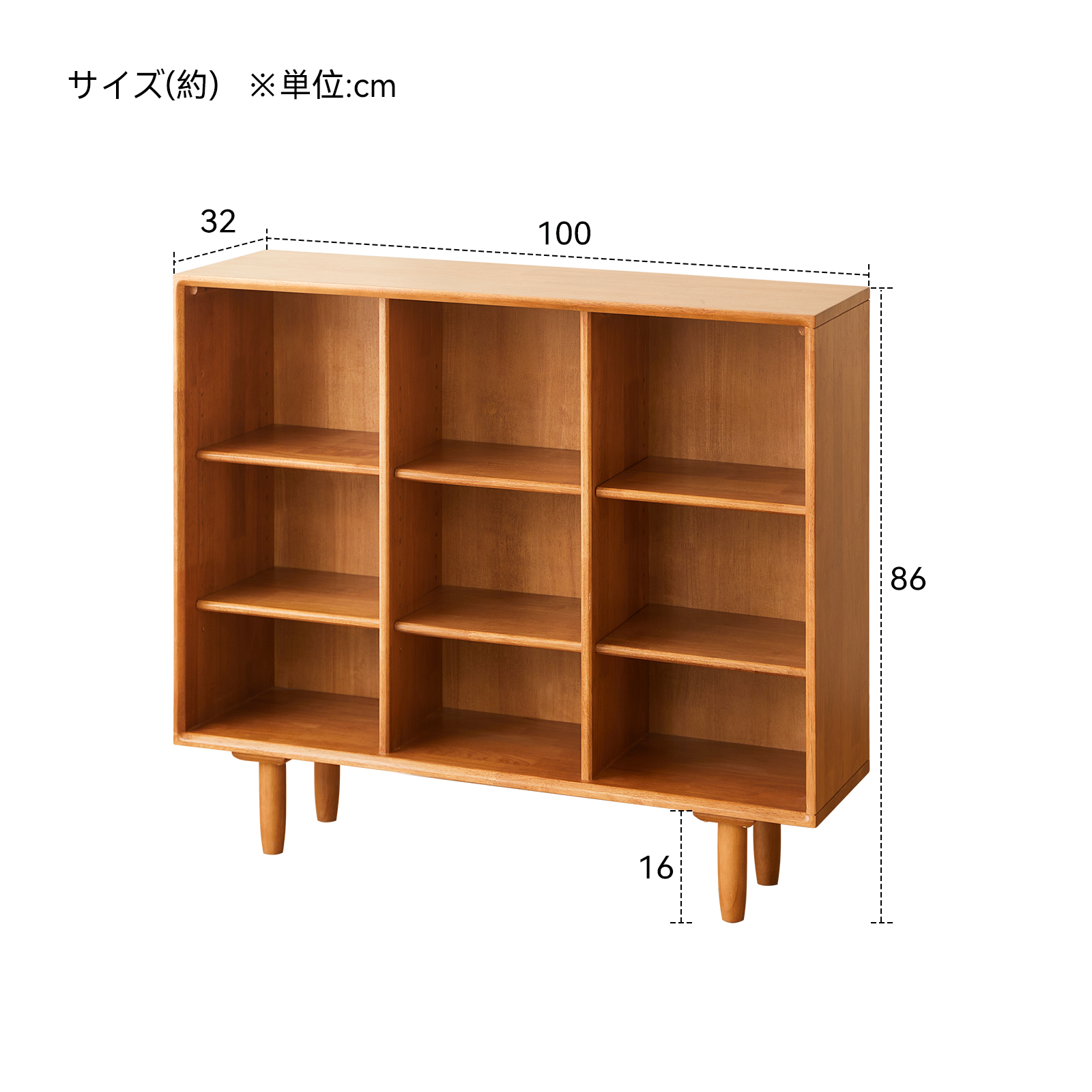 錦木-木製ロータイプ本棚 壁際 リビング収納ラック ベッドルーム収納キャビネット 家庭用 組み合わせ可能なキューブラック 展示棚本棚