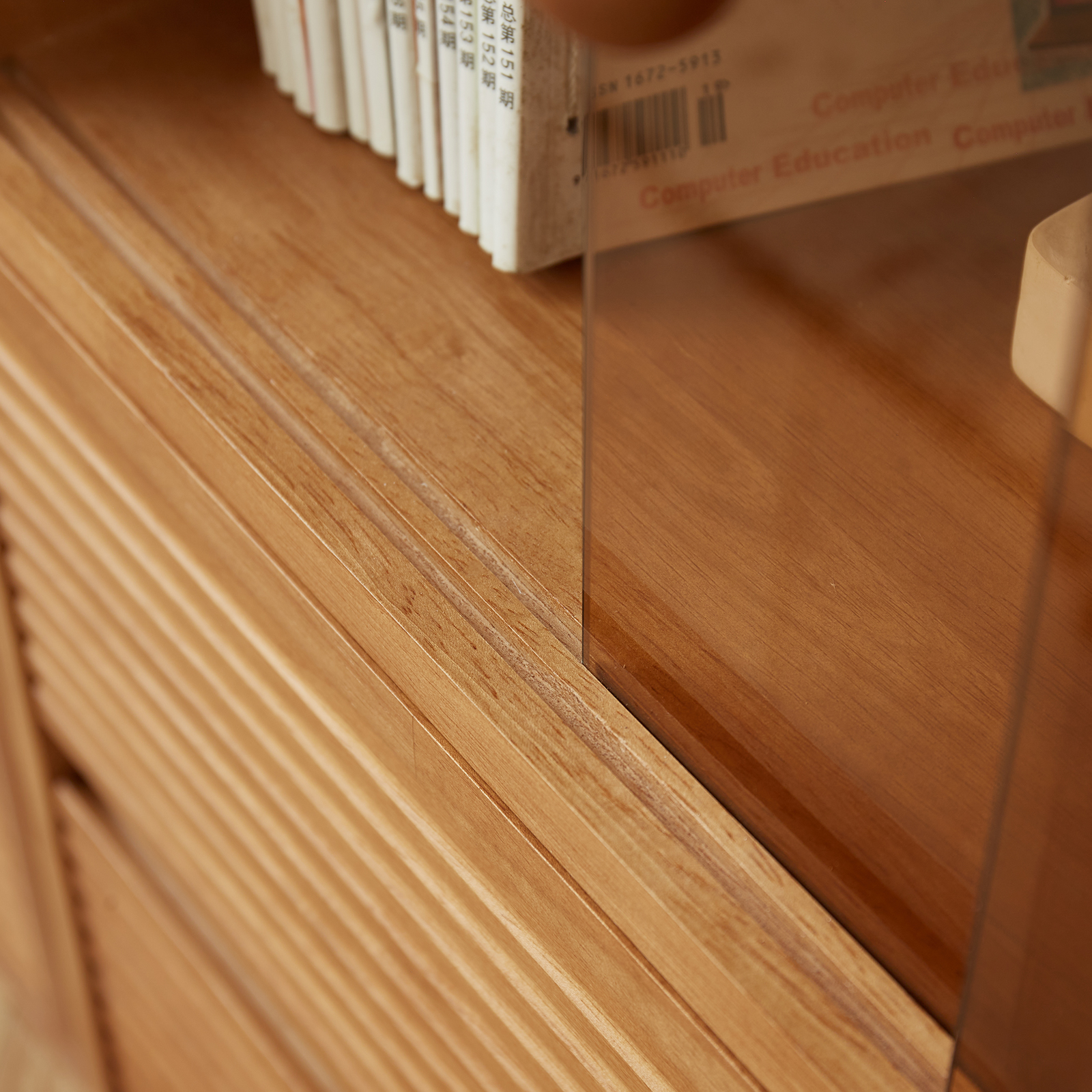 錦木-無垢材 フリーユニット収納棚 ローボード・チェスト兼用 リビング収納 間仕切り棚 モジュール式 キャビネット本棚