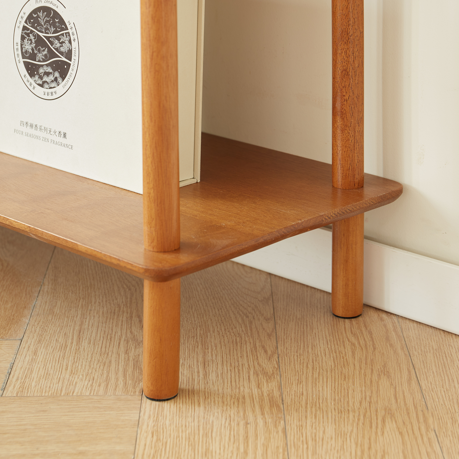 錦木-無垢材 多段式書棚 ラック フロアラック 組合せ自由 リビング収納 ディスプレイラック シンプル 間仕切りラック収納ラック