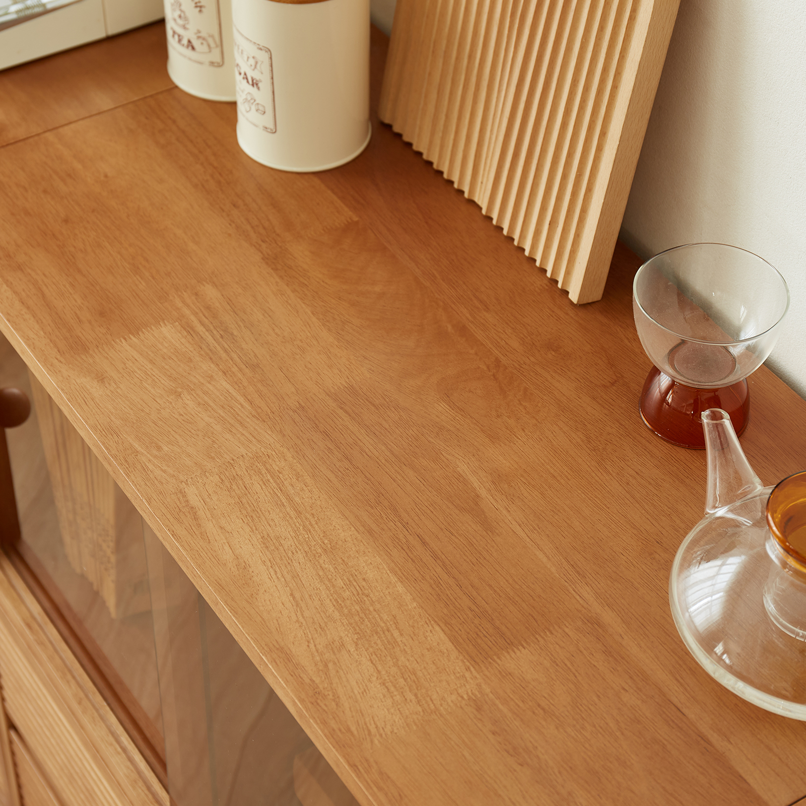 錦木-無垢材 フリーユニット収納棚 ローボード・チェスト兼用 リビング収納 間仕切り棚 モジュール式 キャビネット本棚