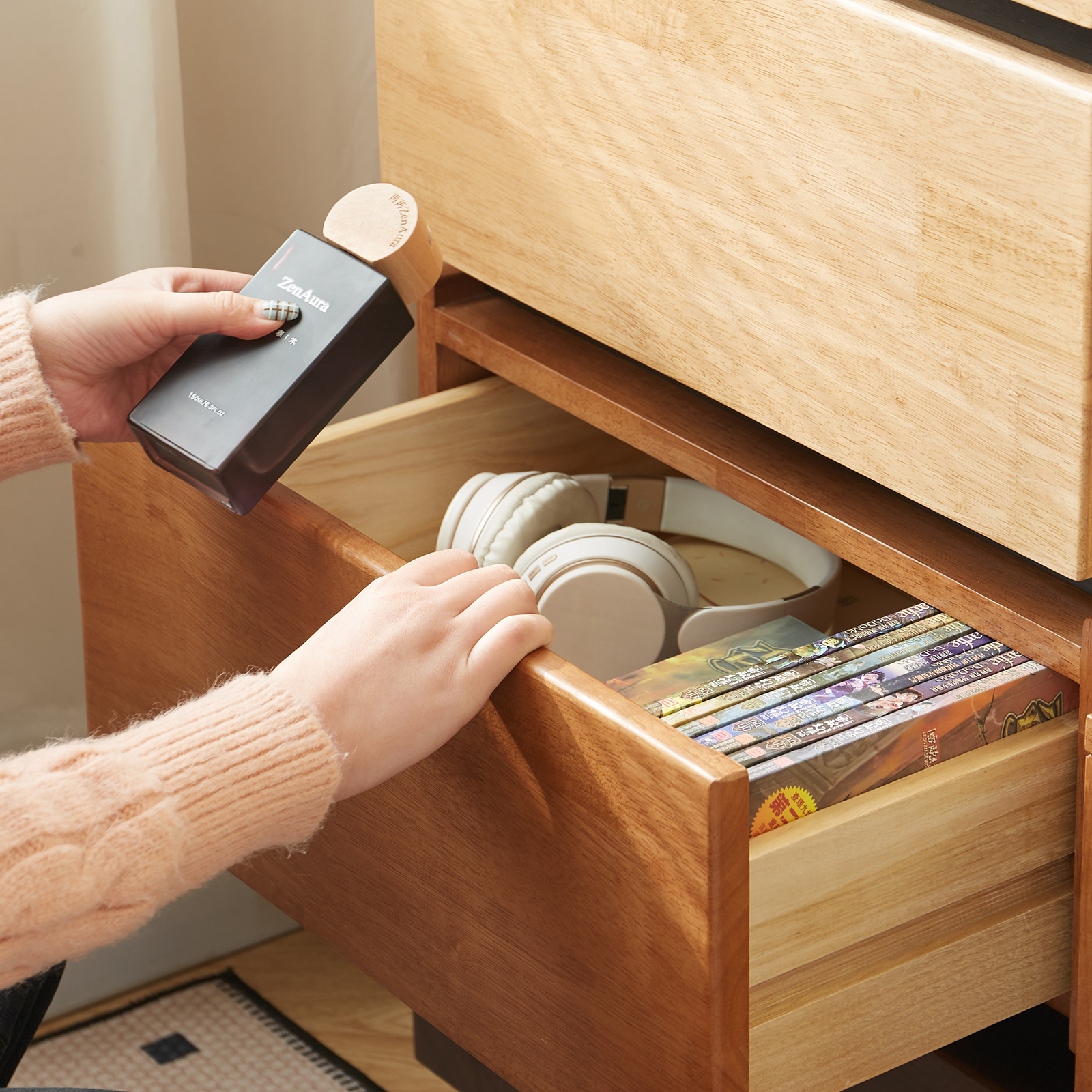 錦木-木製チェスト 収納キャビネット リビング壁際収納 ベッドルームナイトテーブル フリー組み合わせ引出しチェスト 5段チェストチェスト