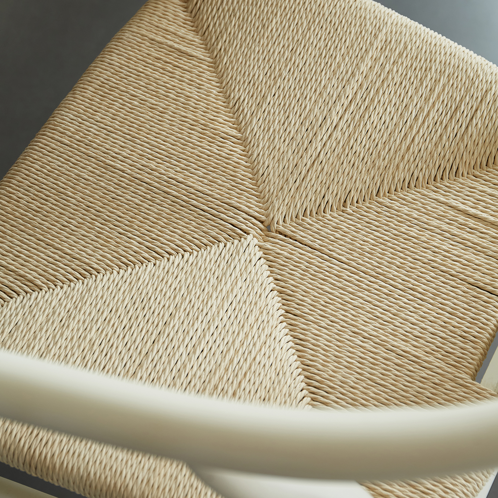 錦木-無垢材使用 背もたれ付きチェア ブナ材ダイニングチェア Yチェア 書斎チェア ミッドセンチュリースタイル 家庭用ラウンドチェアイス / 学習イス