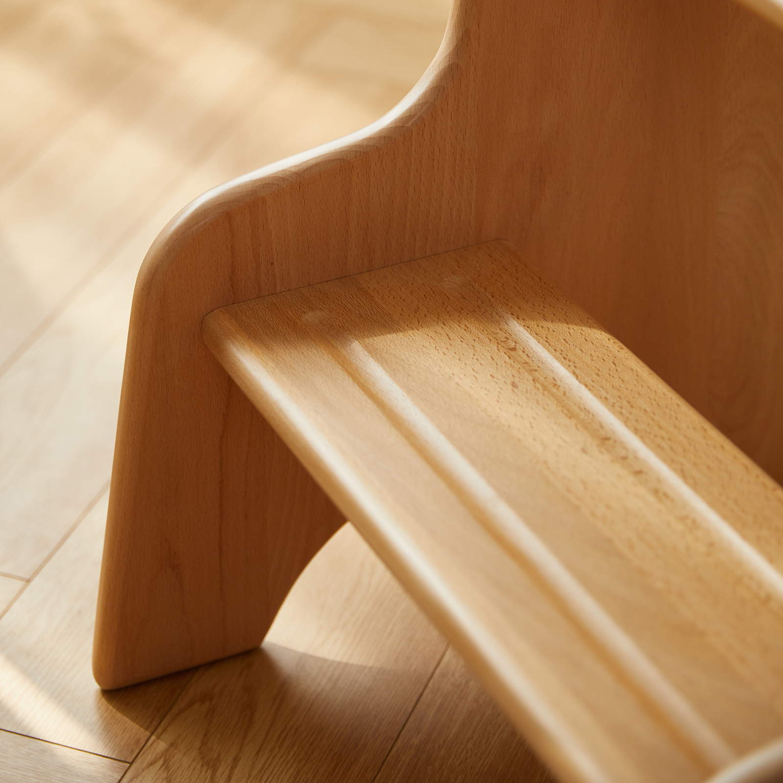 錦木-無垢材 キッズステップ台 子供用 洗面台 踏み台 ベビー トイレ ミニ階段 高さ調整 踏み台チェアキッズイス