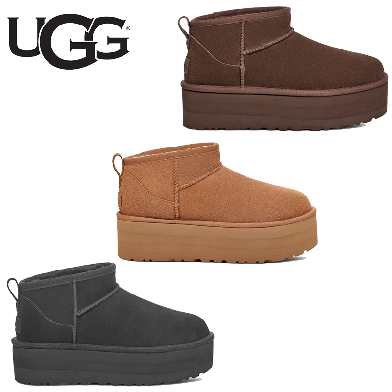 ファッションブーツ Classic Ultra Mini Platform レディース