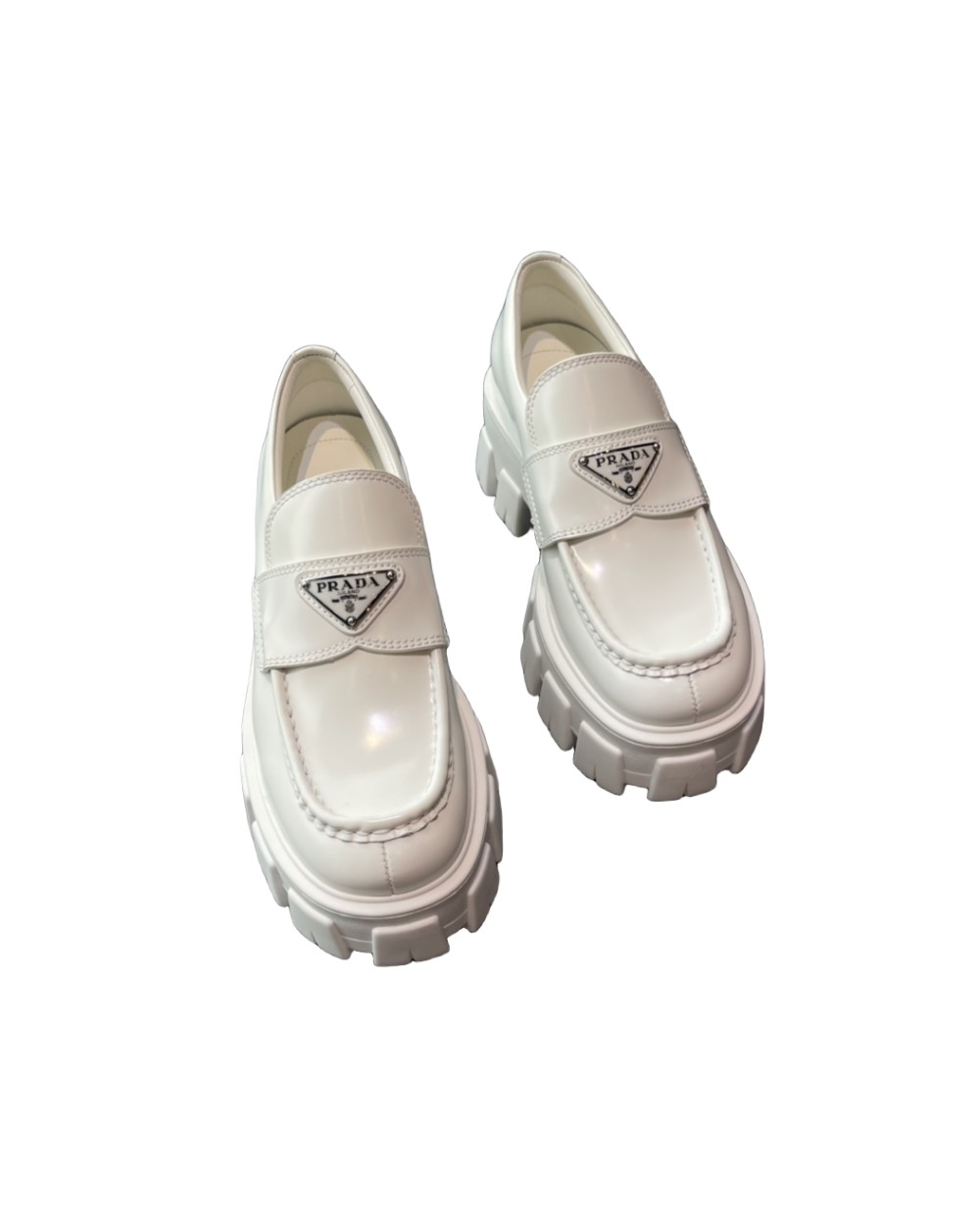 Monolith グロスレザー ローファー