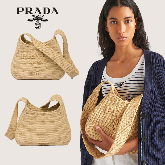 プラダ クロシェ トートバッグ