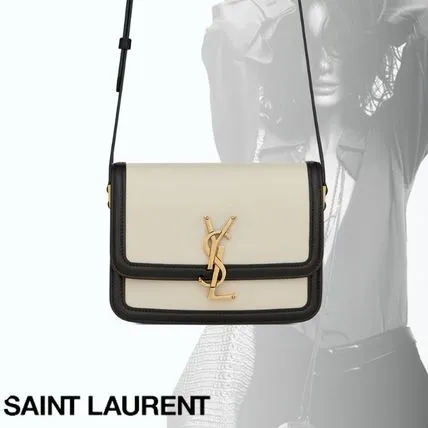 SAINT LAURENT/レザー スモール サッチェルバッグ 直営店直送