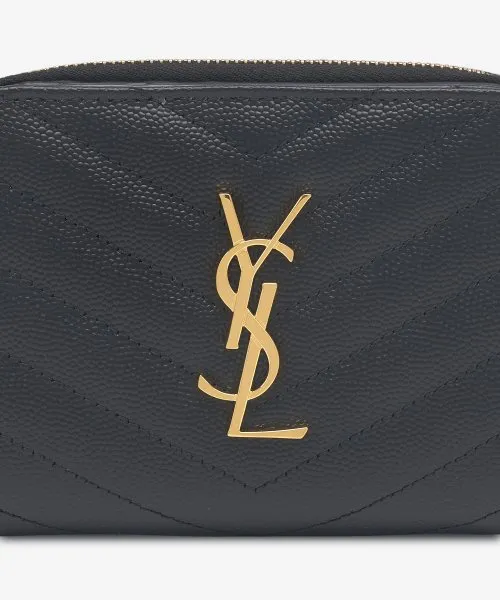 【SAINT LAURENT】モノグラム 二つ折り【財布】