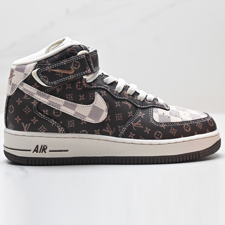 【ルイ・ヴィトン】×【ナイキ】Air Force 1 07 HIGH メンズ レディース スニーカー