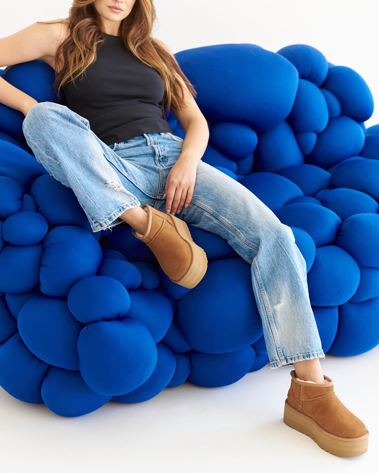 ファッションブーツ Classic Ultra Mini Platform レディース