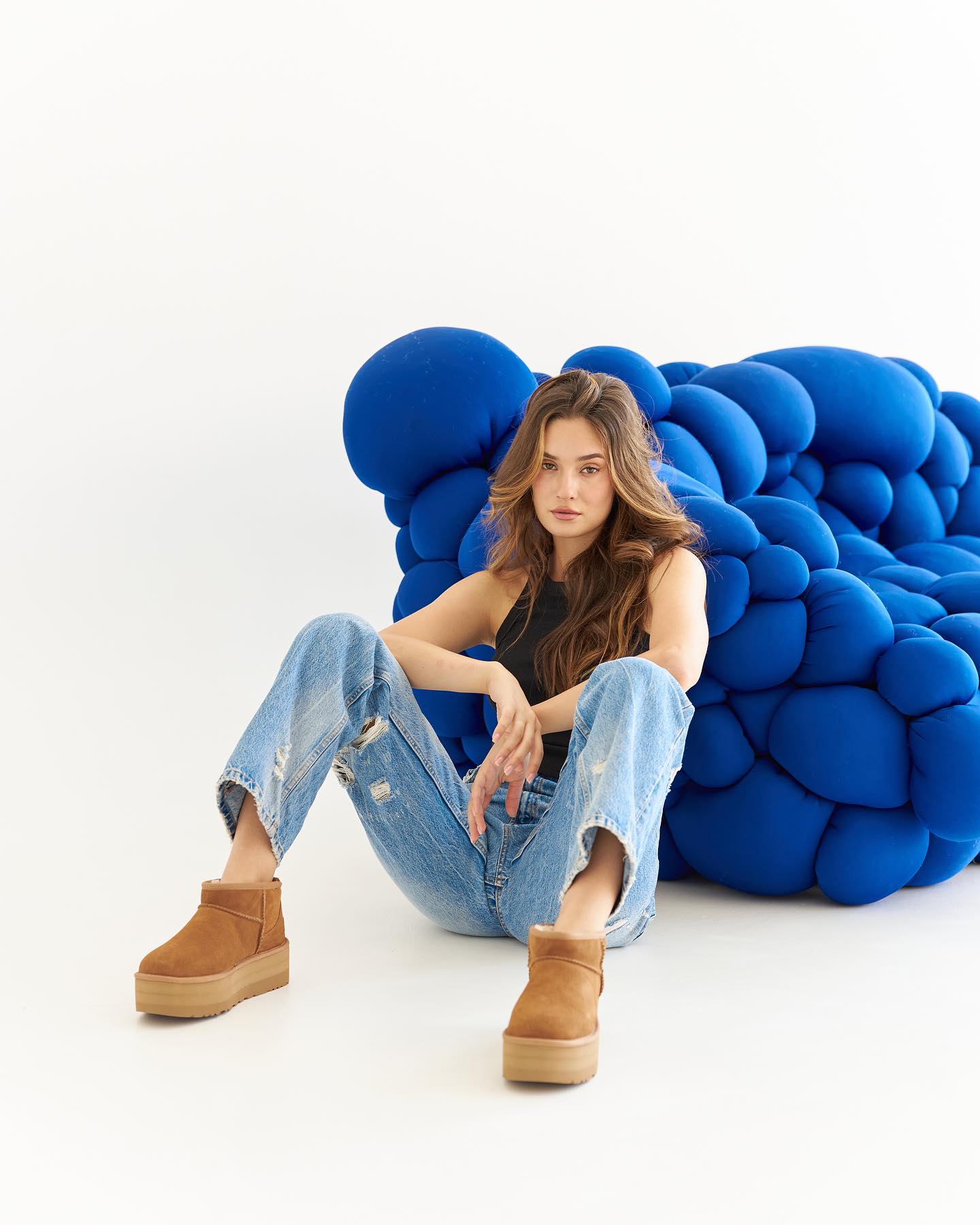 ファッションブーツ Classic Ultra Mini Platform レディース