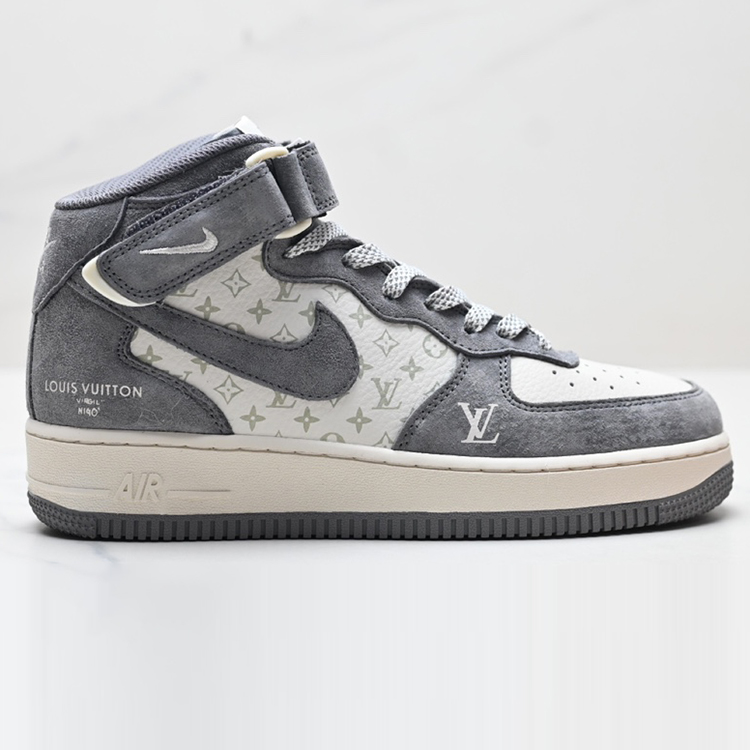 【ルイ・ヴィトン】×【ナイキ】Air Force 1 07 HIGH メンズ レディース スニーカー
