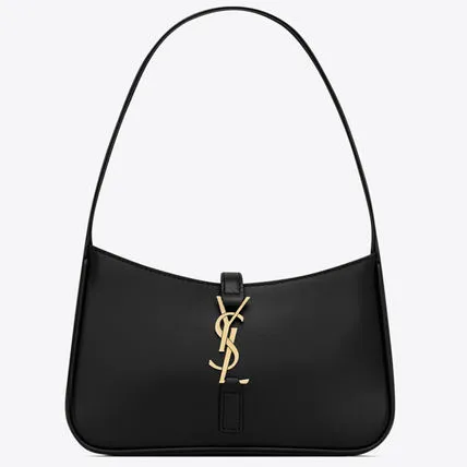 【Saint Laurent】LE5 A7 スムースレザー ミニ ホーボーバッグ