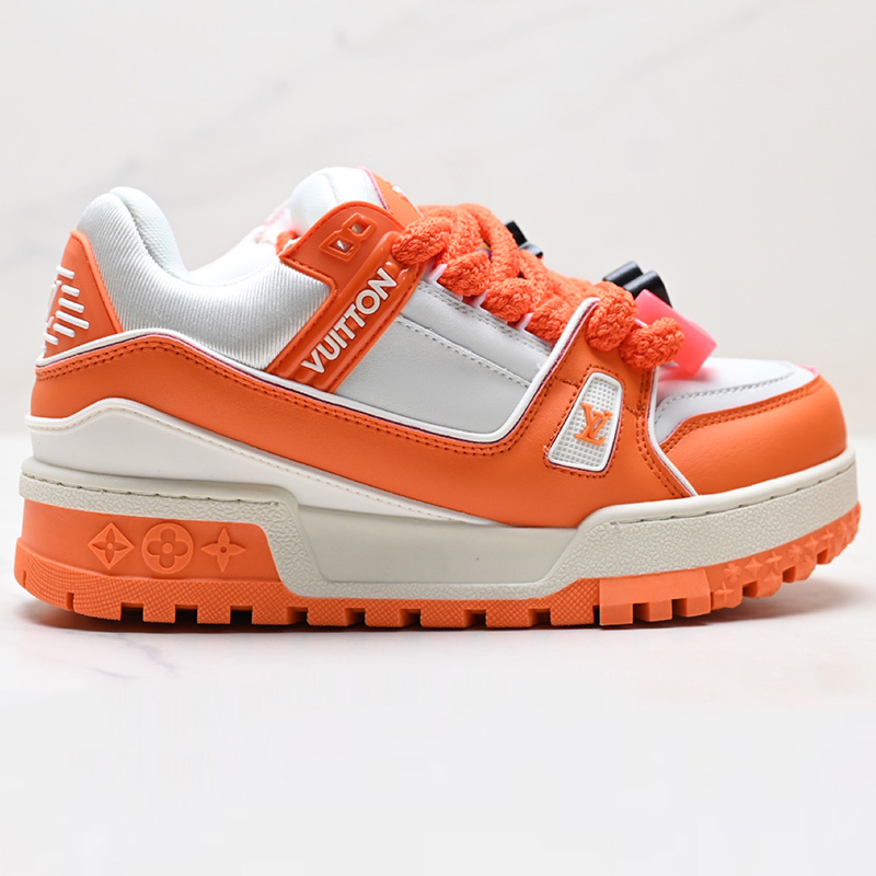 【国内入手困難・希少品】厚底 LOUIS VUITTON★LV Trainer スニーカー