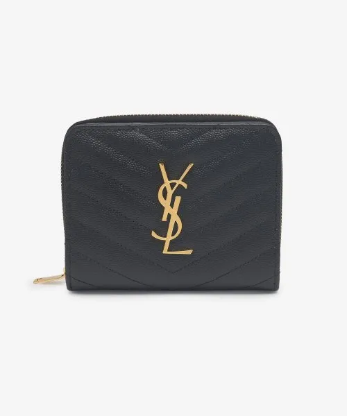 【SAINT LAURENT】モノグラム 二つ折り【財布】
