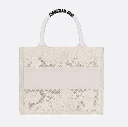 DIOR BOOK TOTE スモール トートバッグ D-Lace