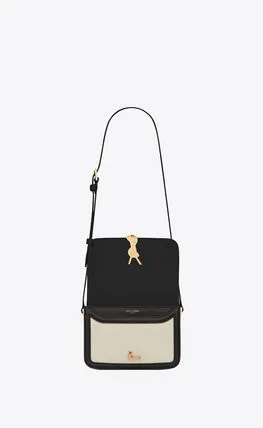 SAINT LAURENT/レザー スモール サッチェルバッグ 直営店直送