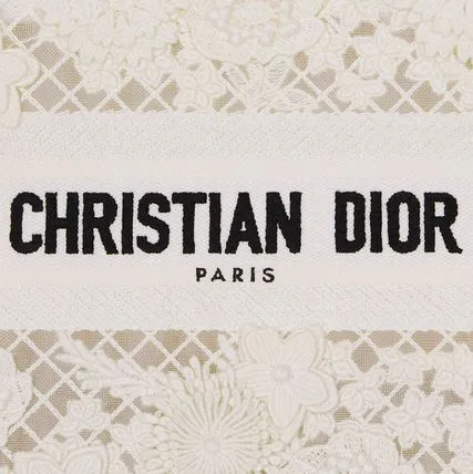 DIOR BOOK TOTE スモール トートバッグ D-Lace