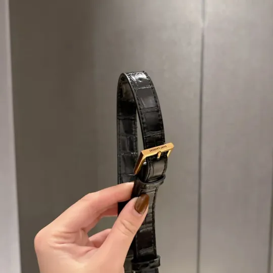 SAINT LAURENT/レザー スモール サッチェルバッグ