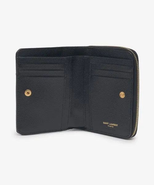 【SAINT LAURENT】モノグラム 二つ折り【財布】
