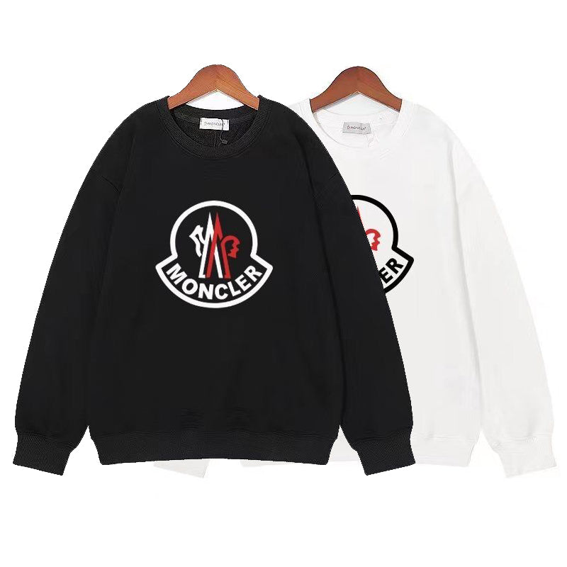 【創業70周年 】モンクレール メンズクルーネックロング Fleece Sweatshirt
