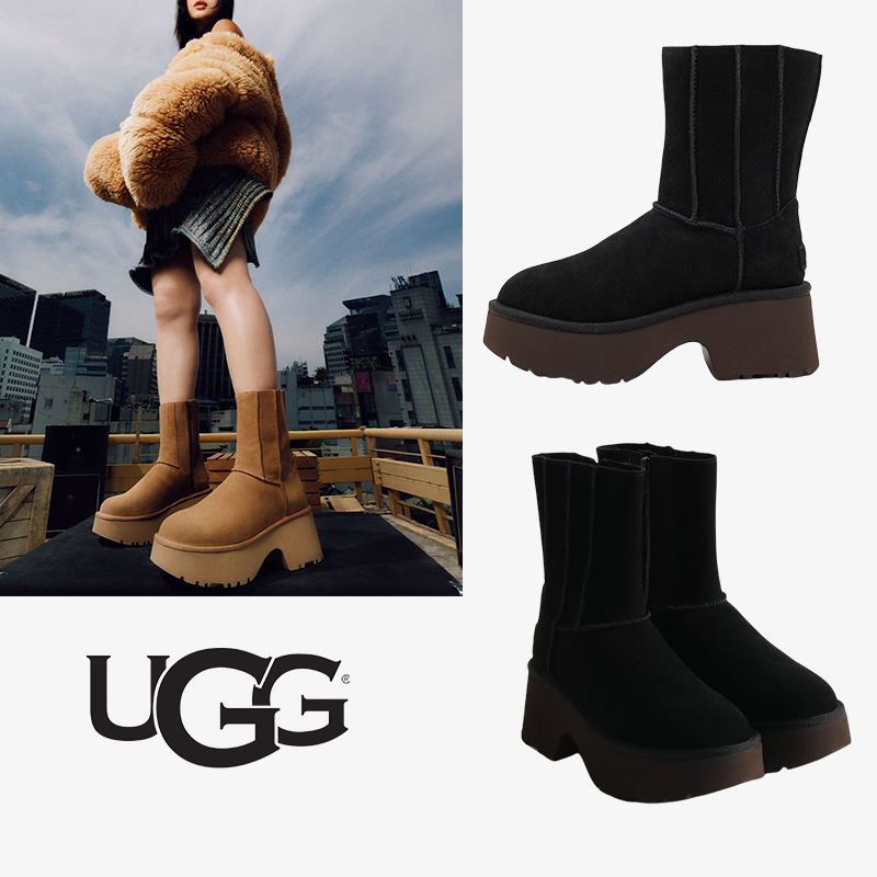 Classic Twin Seam New Heights 厚底ジップブーツ