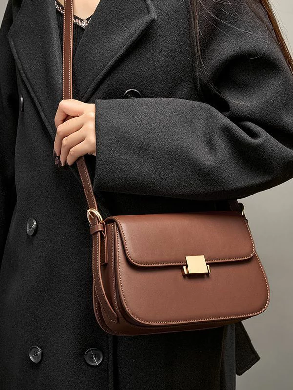 高級感小衆設計腋下包真皮女包2026新款秋冬時尚豆腐包單肩斜挎包